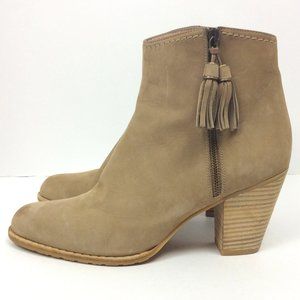 Stuart Weitzman Prancing Tassel Ankle Booties 9.5